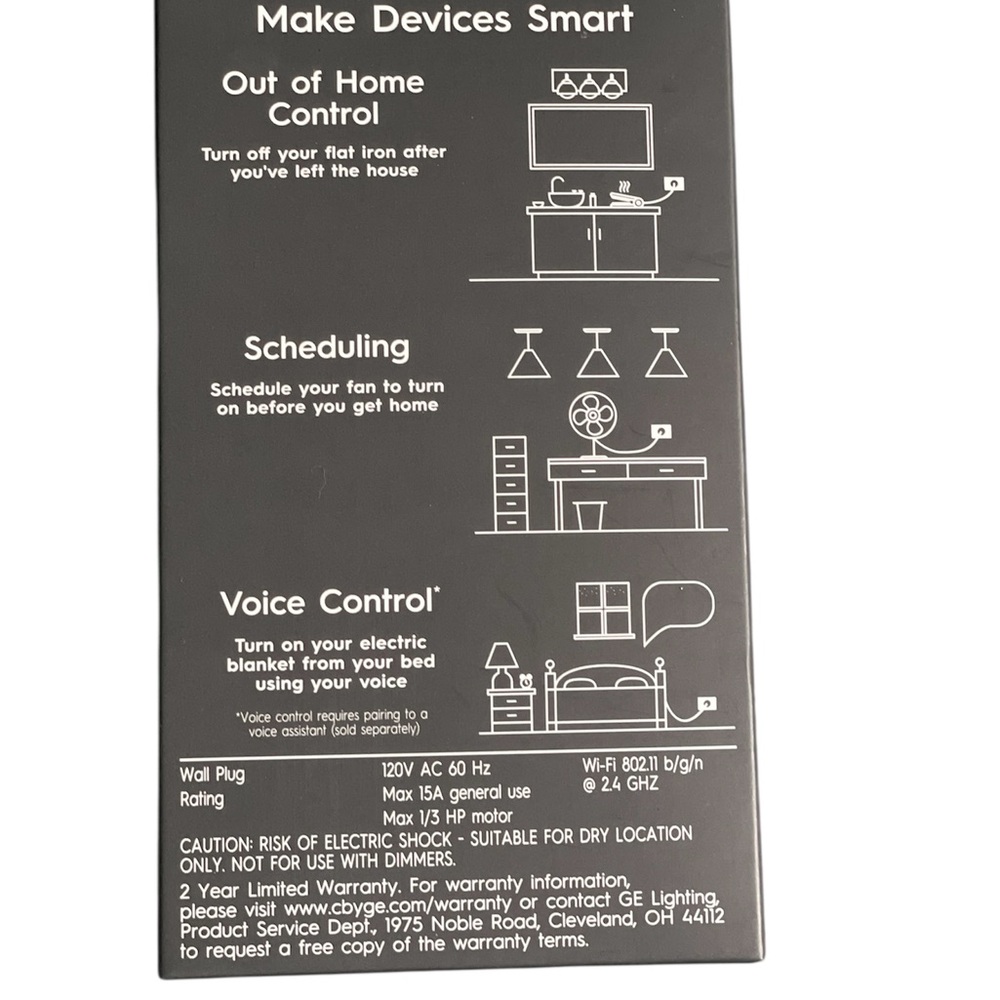 Smart Plug with Smart Bridge - White NWT - Picture 3 of 5